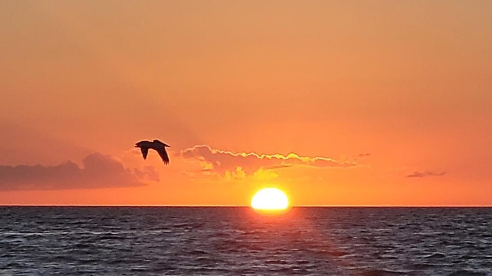 Sea view, Sunset