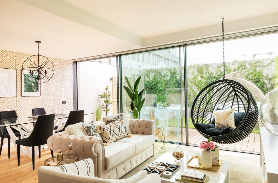 Property building, Living room, Decorative detail