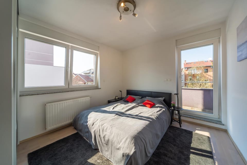 Bed, Bedroom, Sunrise, Sunset