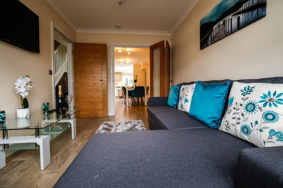 TV and multimedia, Living room, Lounge or bar, Photo of the whole room, Seating area