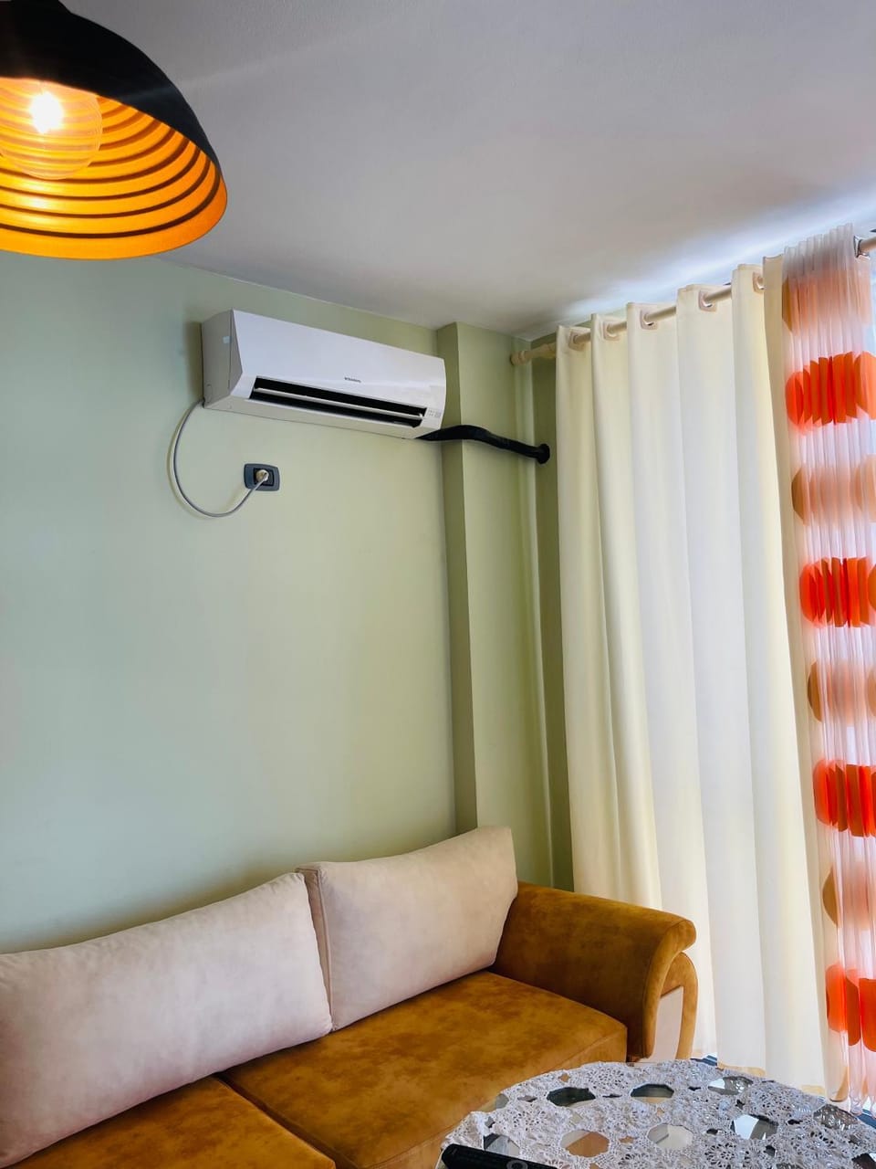 Living room, air conditioner
