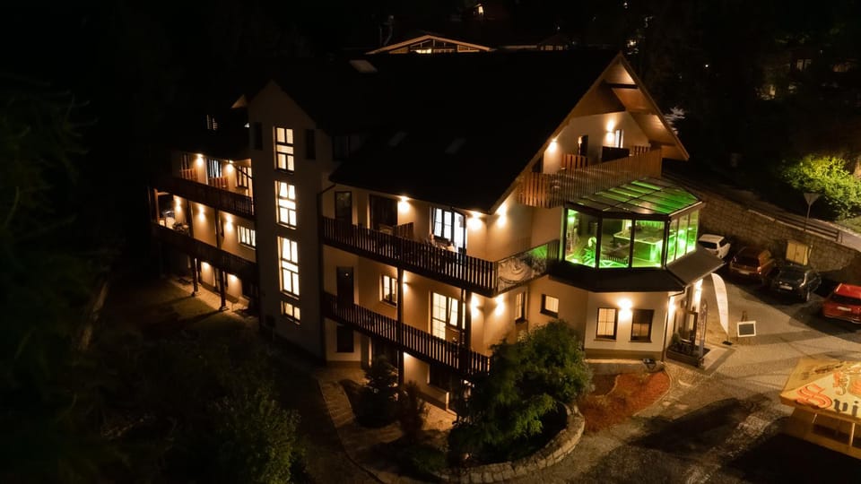 Property building, Night