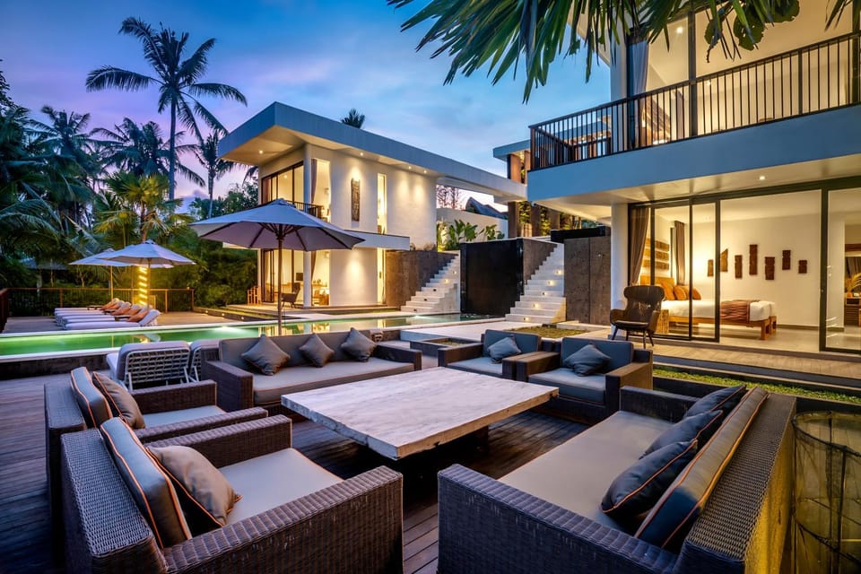 View (from property/room), Seating area, Pool view, Swimming pool