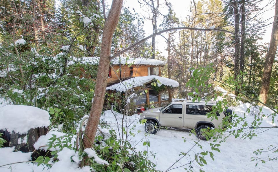 Property building, Natural landscape, Winter