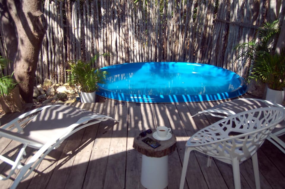 Glamping Tulum with private mini pool Luxury tent in State of Quintana Roo
