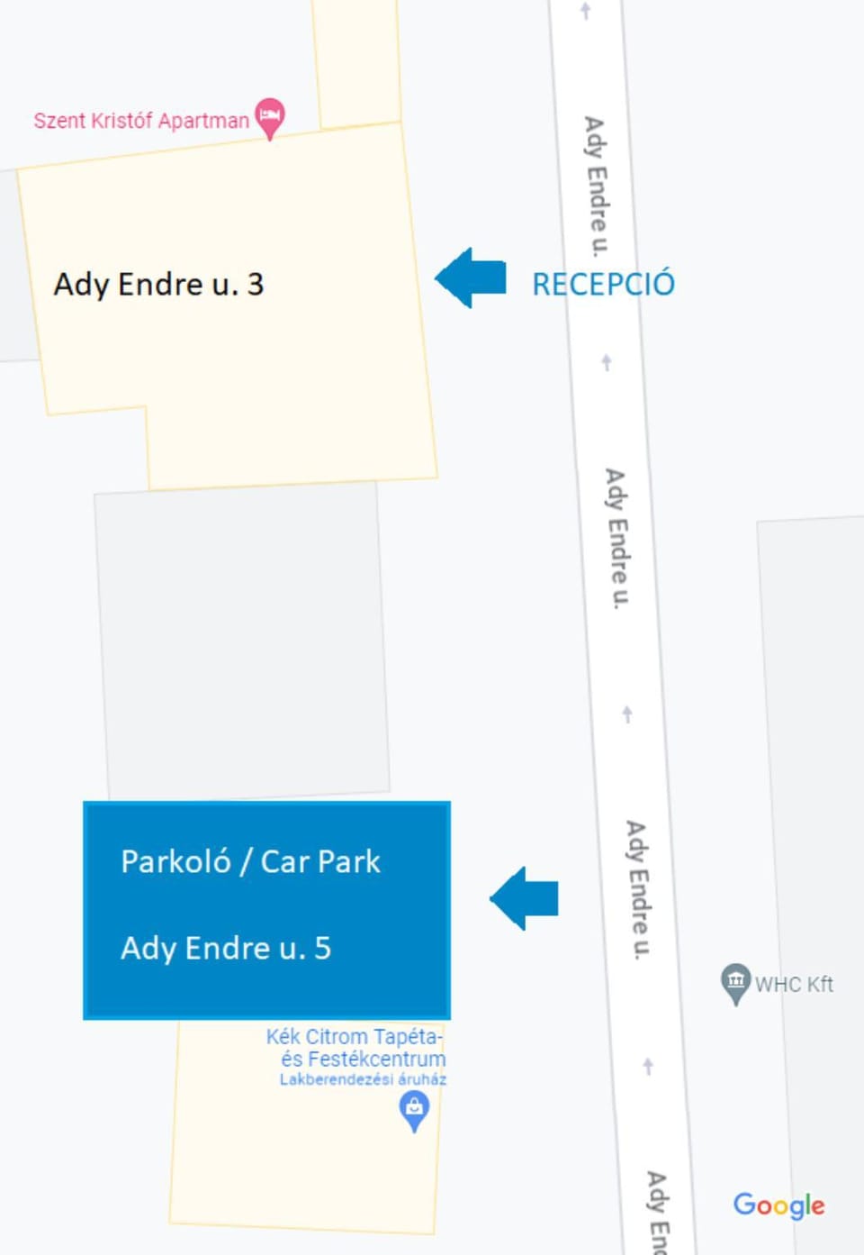 Location, Parking