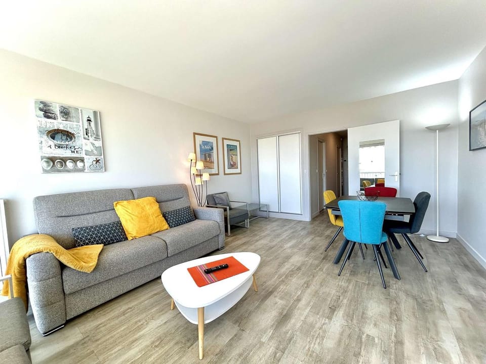 Confortable T3, 6 couchages, terrasse et parking - Quartier Benoît, La Baule - FR-1-245-152 Apartment in Le Pouliguen