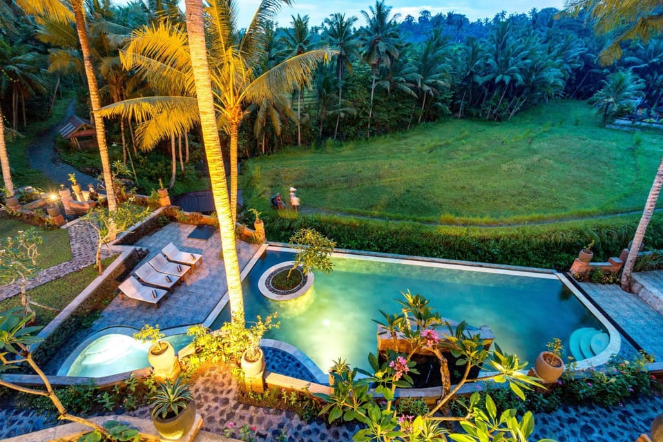 Natural landscape, Pool view