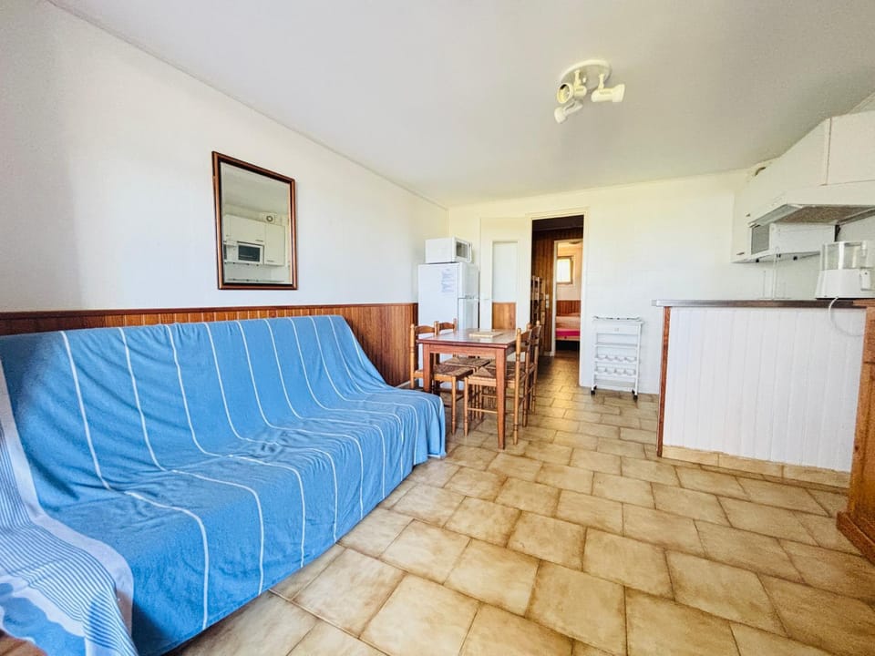 Argelès-sur-Mer : T2 bis face plage, loggia vue mer - FR-1-309-254 Apartment in Argeles-sur-Mer
