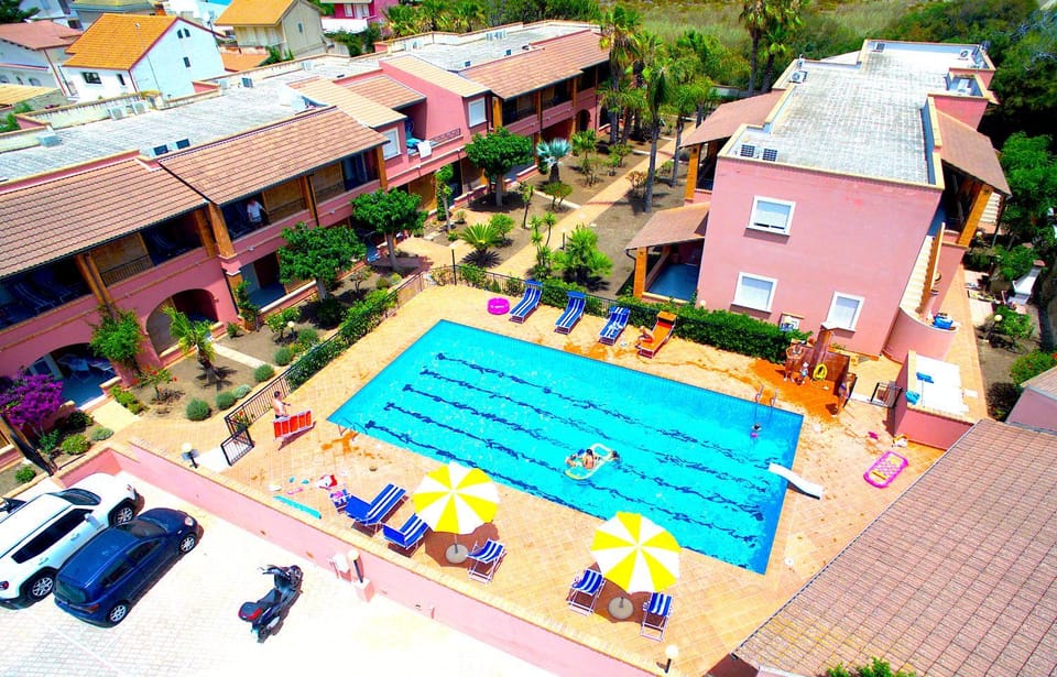 Bird's eye view, Garden, Pool view, Swimming pool