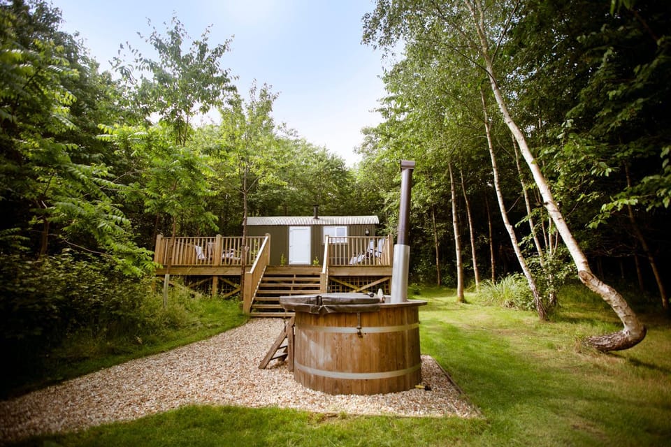 Riverwood Farms Shepherds Hut Campground/ 
RV Resort in East Devon District