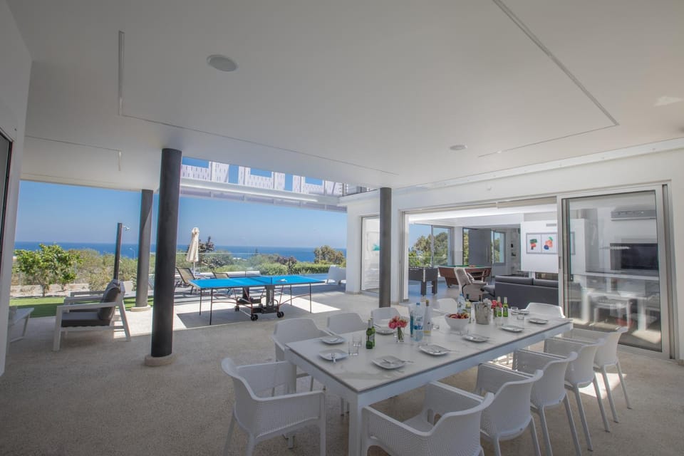 Seating area, Sea view