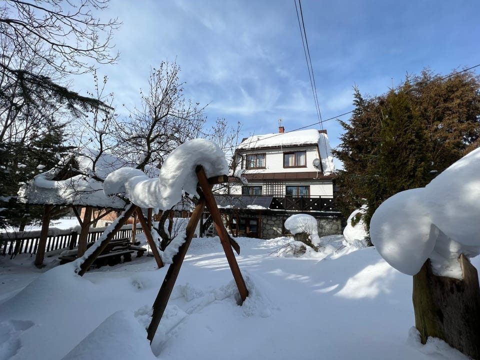 Property building, Day, Natural landscape, Winter