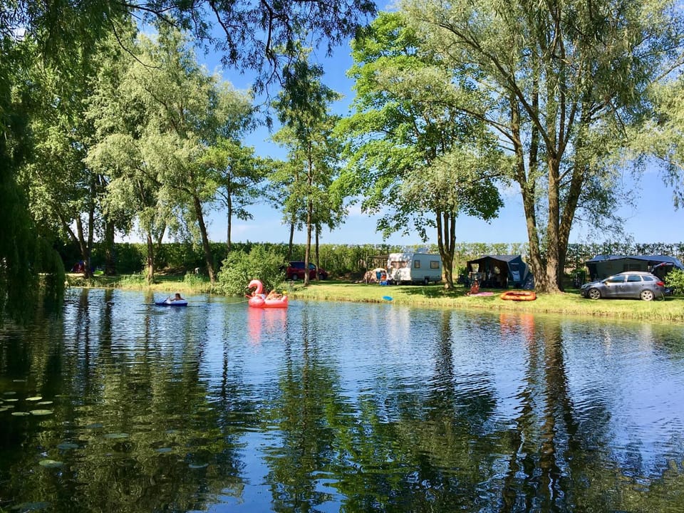 Natural landscape, Lake view