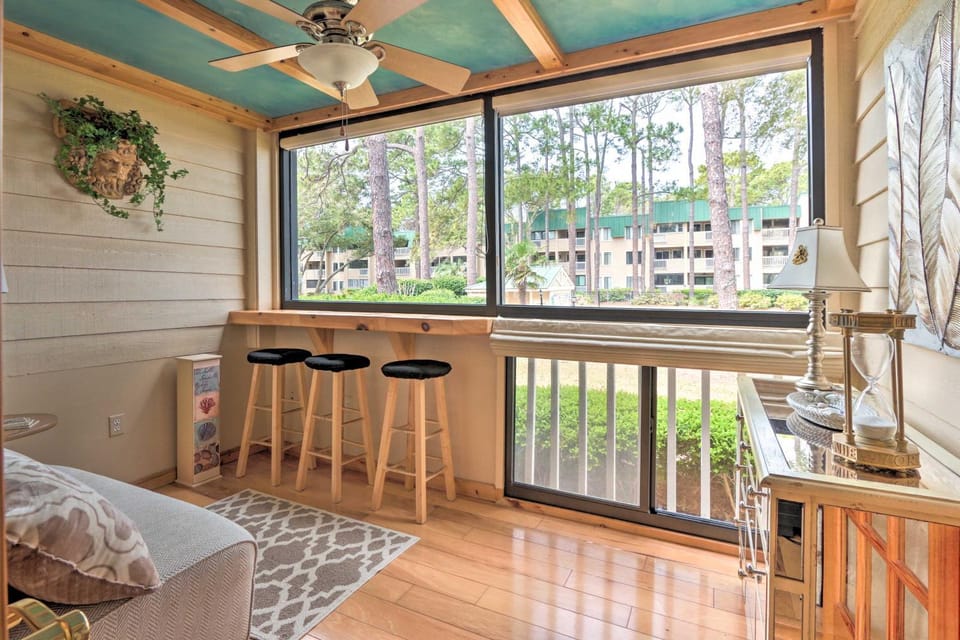 Sunroom + Beach Access: Hilton Head Condo House in Hilton Head Island