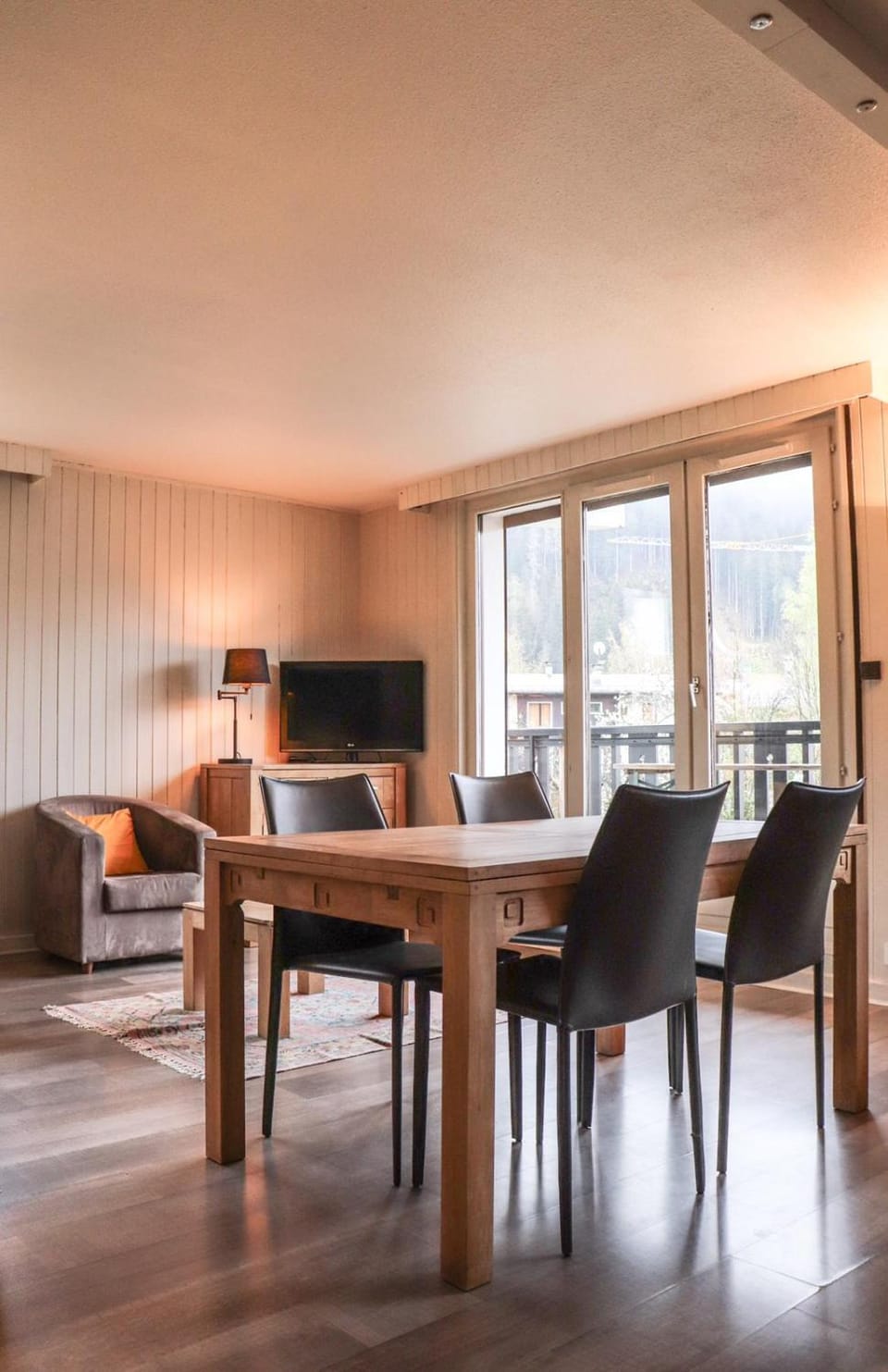 Appartement Lyret centre Chamonix, Vue d'exception Apartment in Chamonix