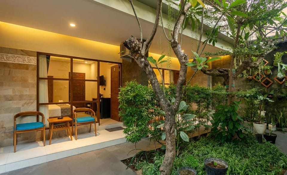 Balcony/Terrace, Seating area, Garden view