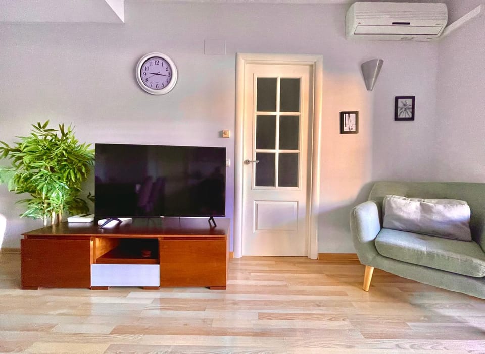TV and multimedia, Living room, Seating area, air conditioner