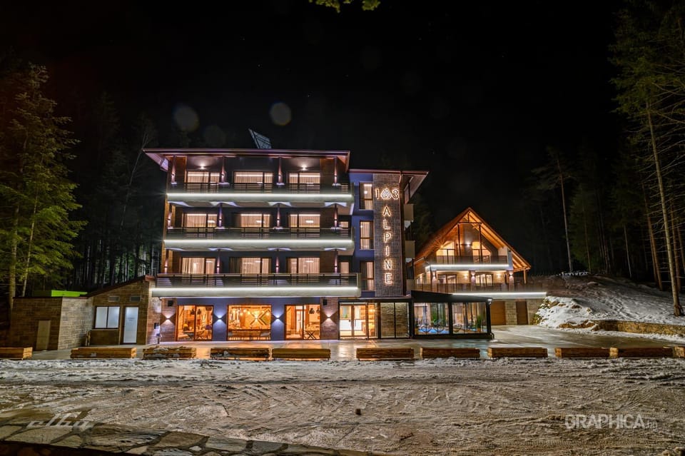 Property building, Night, Natural landscape