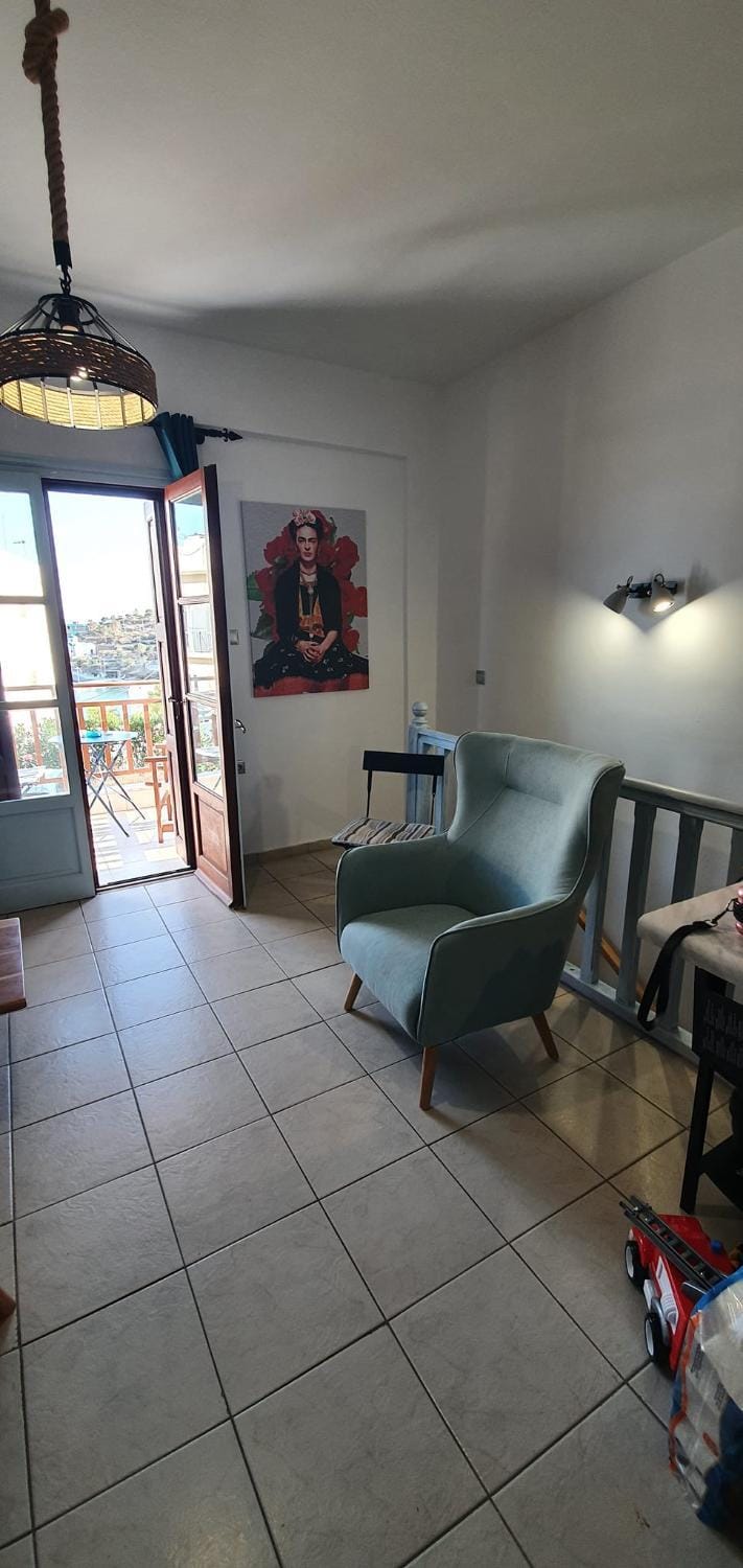 Syros Dreamy Maisonette 2 minutes from sandy beach House in Decentralized Administration of the Aegean