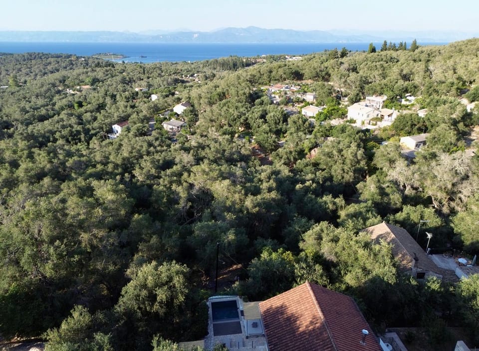 Natural landscape, Bird's eye view, Garden, Mountain view, Sea view