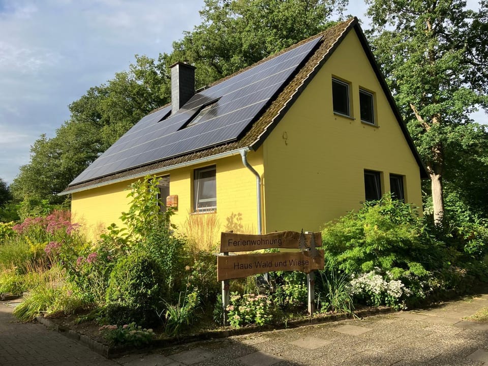 Haus Wald und Wiese Wohnung Wald Apartment in Schleswig-Holstein