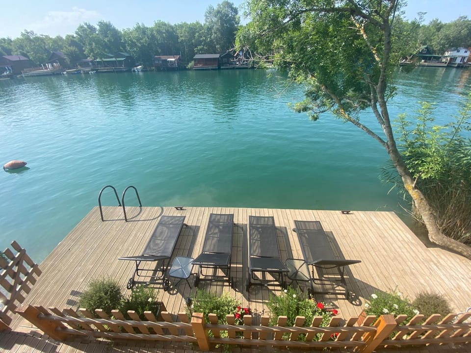 Beach, River view, sunbed