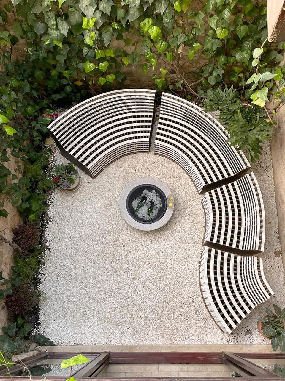 Patio, Garden, Seating area