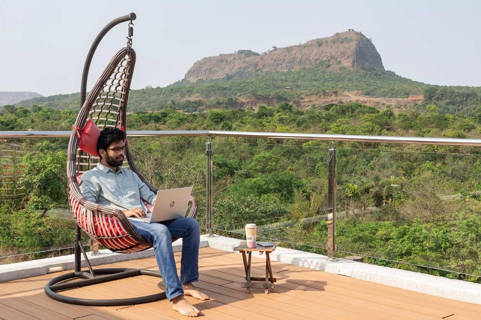 StayVista's Villa 107 at Canary Farms - Pure Veg with Huge Lawn, Pool and Home Theatre Villa in Maharashtra