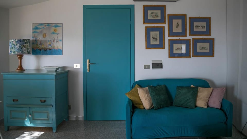 Panoramica attic room - Cala Gonone Apartment in Cala Gonone
