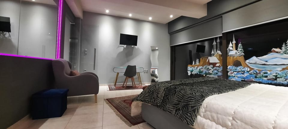 TV and multimedia, Photo of the whole room, Bedroom