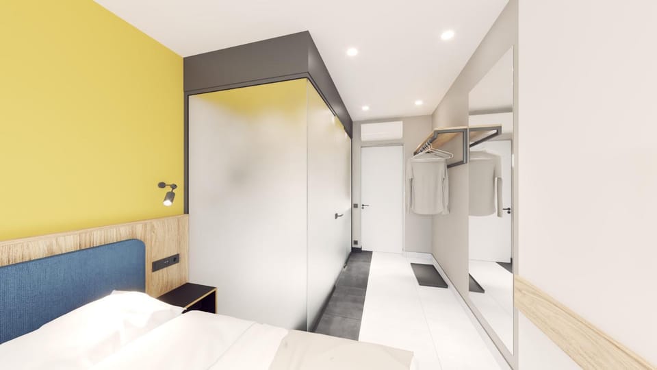 Bed, TV and multimedia, Photo of the whole room, Bedroom
