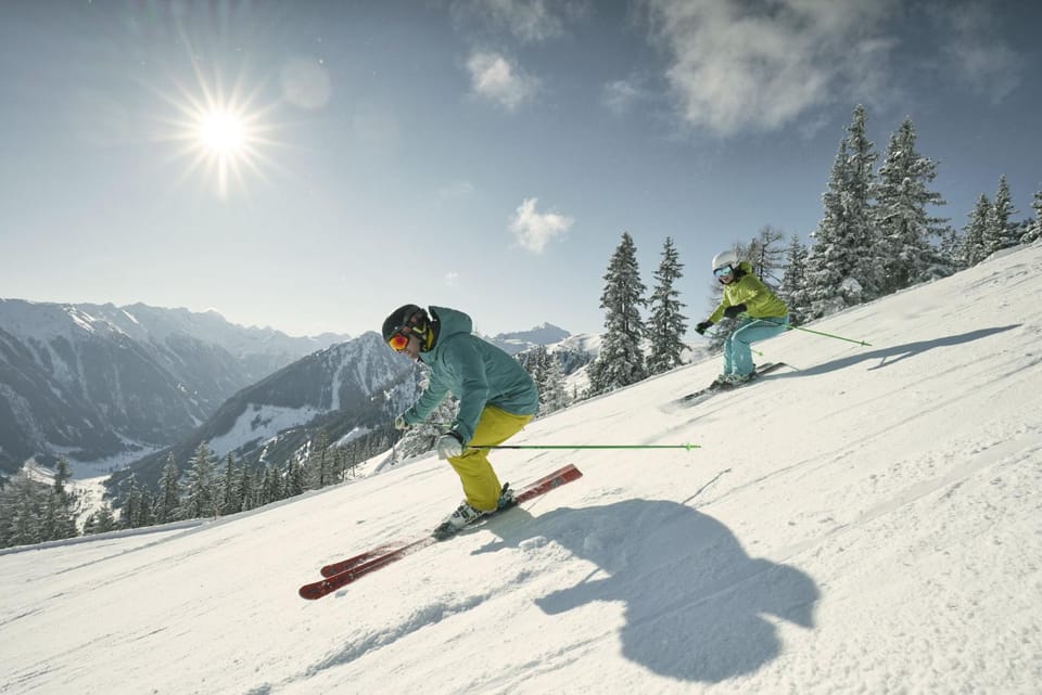 Skiing
