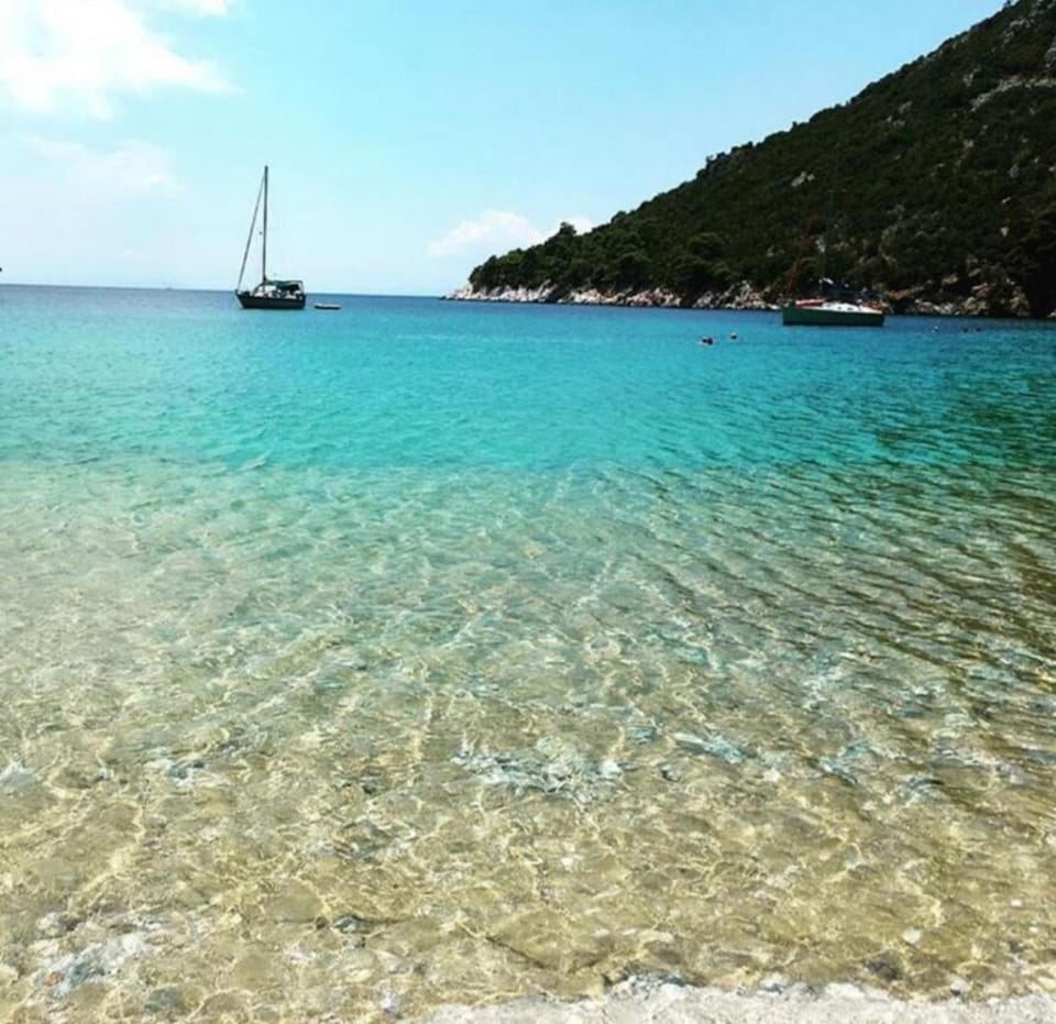 Natural landscape, Beach, Mountain view, Sea view