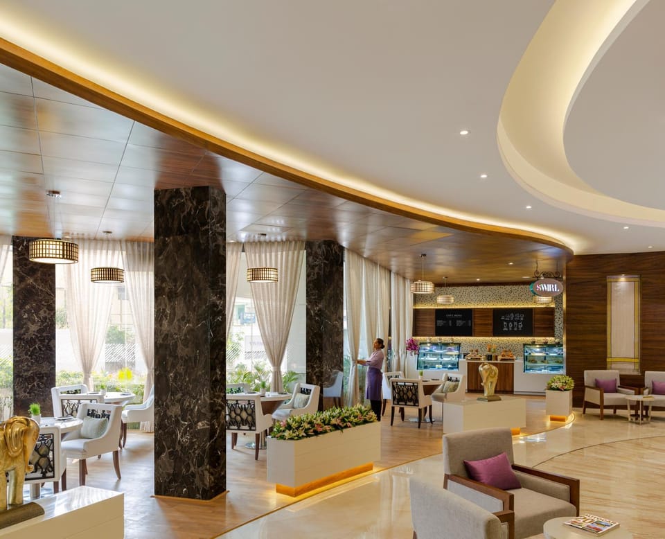 Restaurant/places to eat, Lobby or reception, Lounge or bar