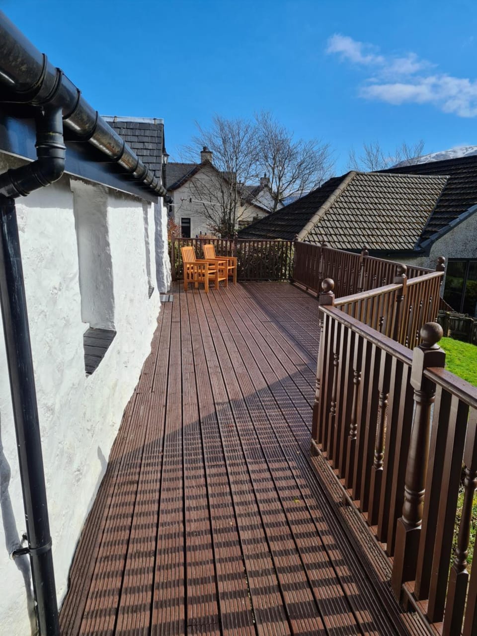 Property building, Patio