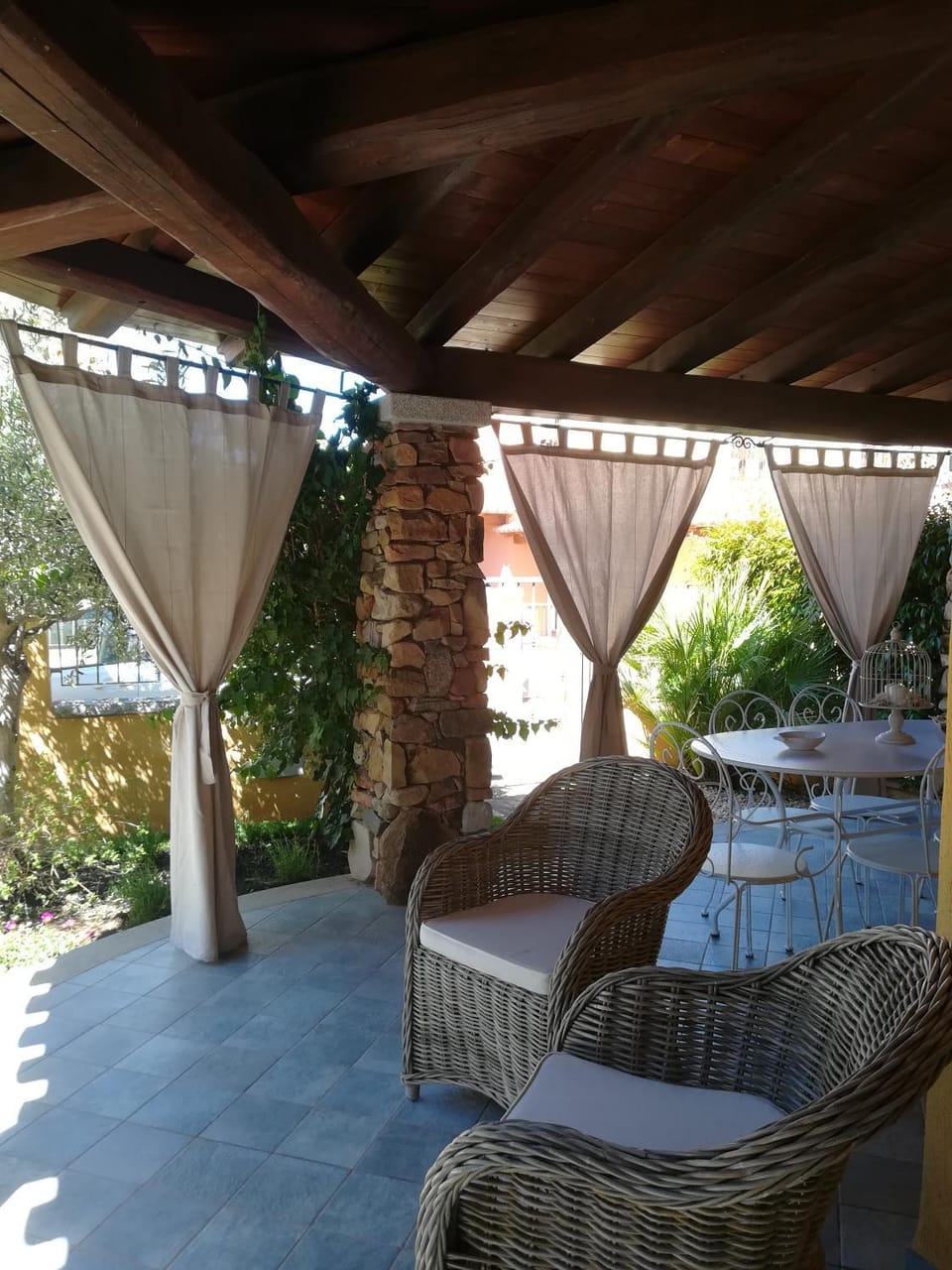 Patio, Garden view