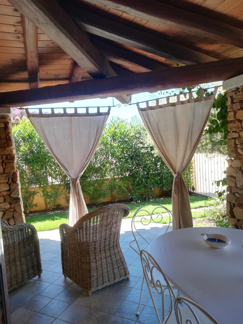 Patio, Garden view