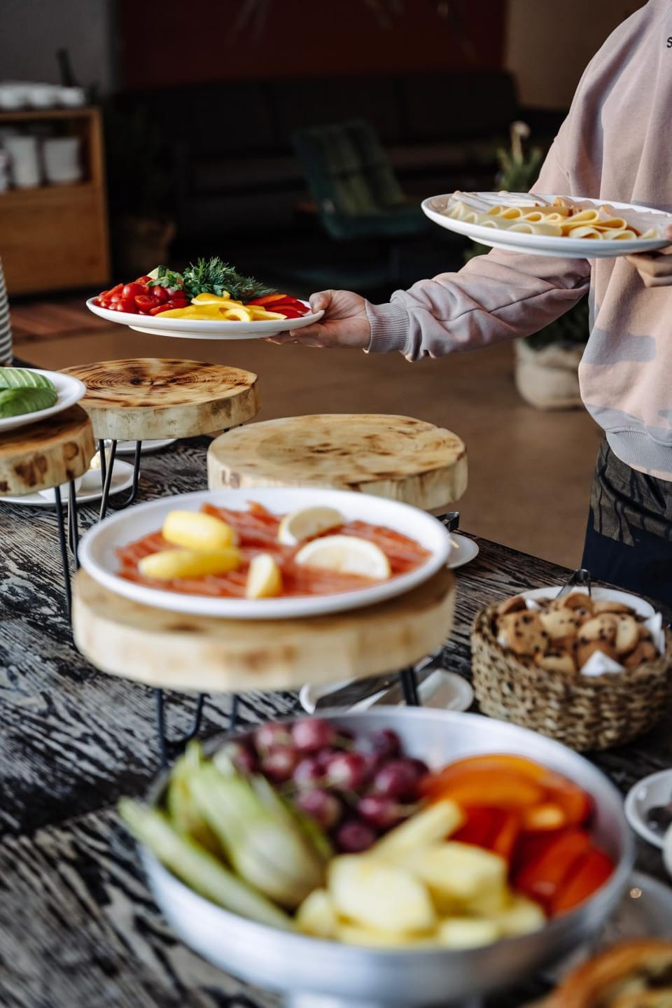 Restaurant/places to eat, Breakfast, Buffet breakfast