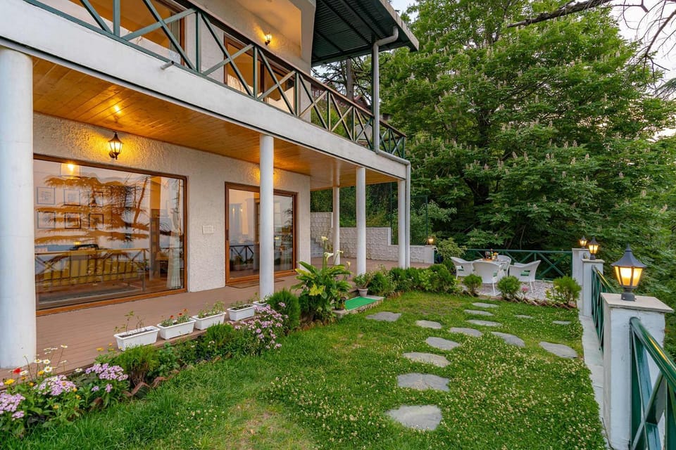 Property building, Garden