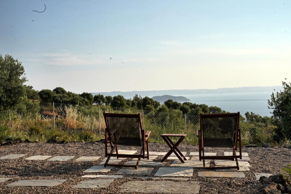 Garden, Balcony/Terrace, Seating area, Sea view