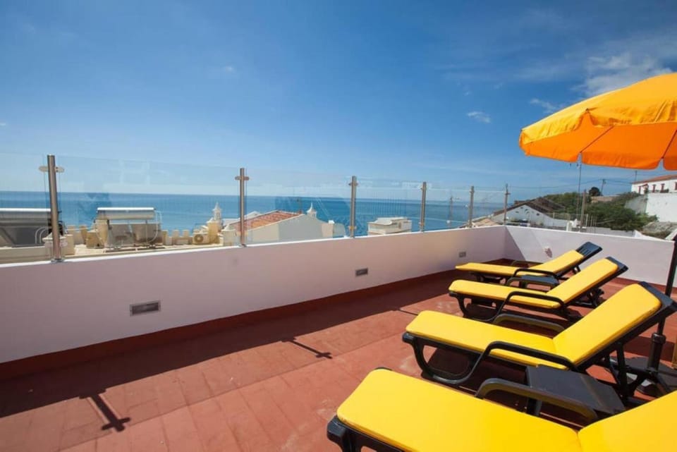 Day, Natural landscape, View (from property/room), Balcony/Terrace, Sea view, sunbed