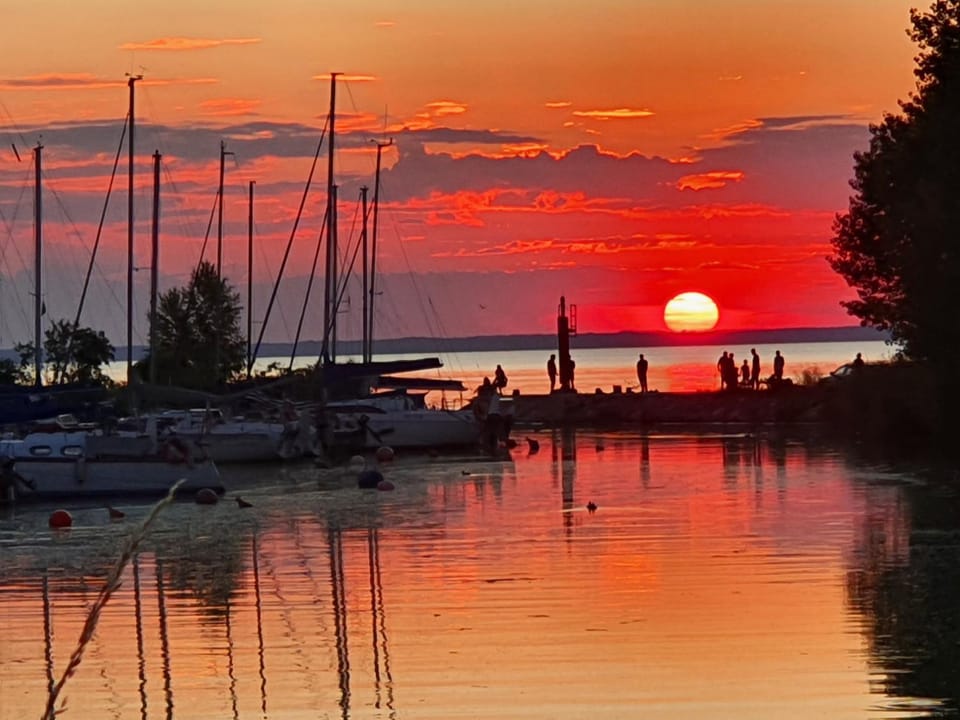 Natural landscape, Hiking, Sunset