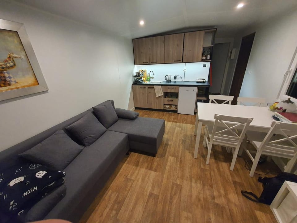 Kitchen or kitchenette, Living room
