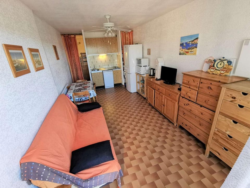 Résidence Maisons De La Mer 2 - Grand studio avec coin nuit et terrasse en rez de chaussée pour 4 personnes à Port Leucate. Réf: 1MM2_233 MAE-5494 Apartment in Leucate