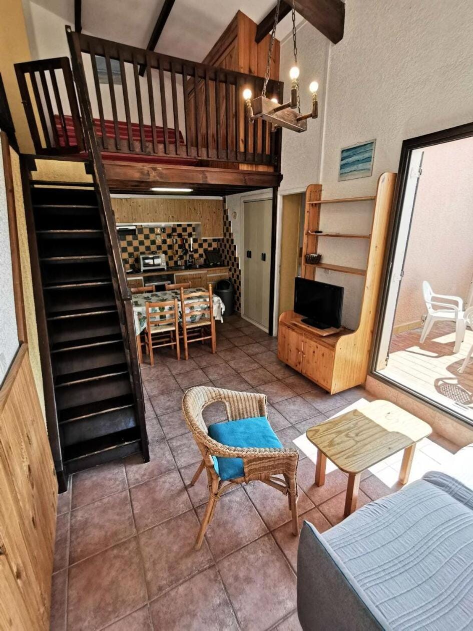 Résidence Maisons Des Sables 4 - APPT T2 CAB OU MEZZ 6 couchages PORT LEUCATE. Réf: 2MS4_258 MAE-5744 Apartment in Leucate