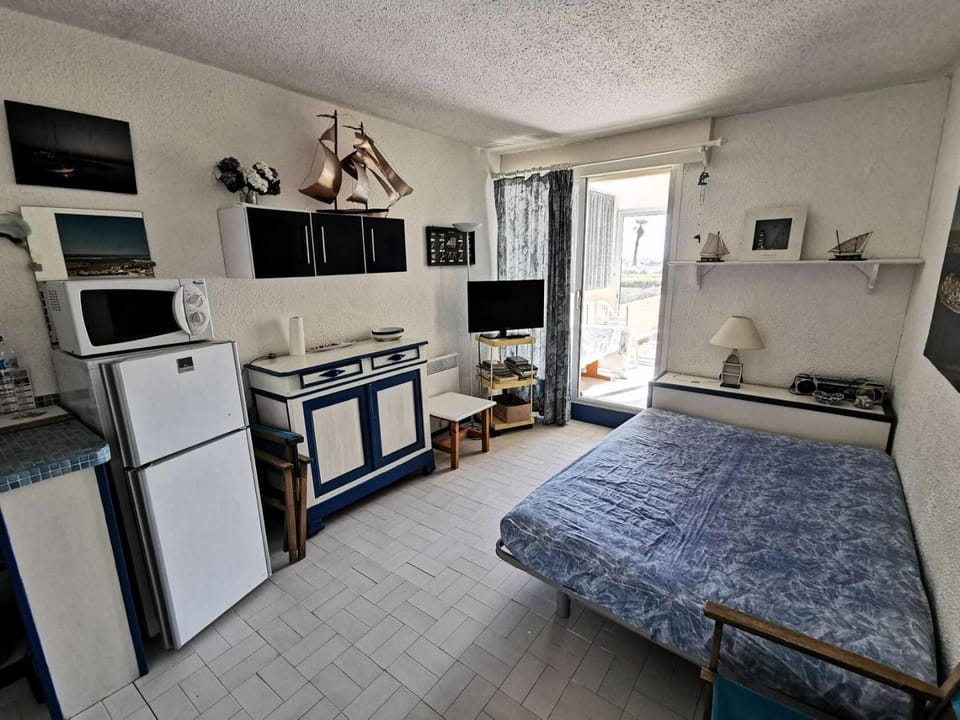 Résidence Les Nefs Des Sables - STUDIO 4 PERSONNES 4 couchages PORT LEUCATE. Réf: 2NEF_12A MAE-5774 Apartment in Leucate
