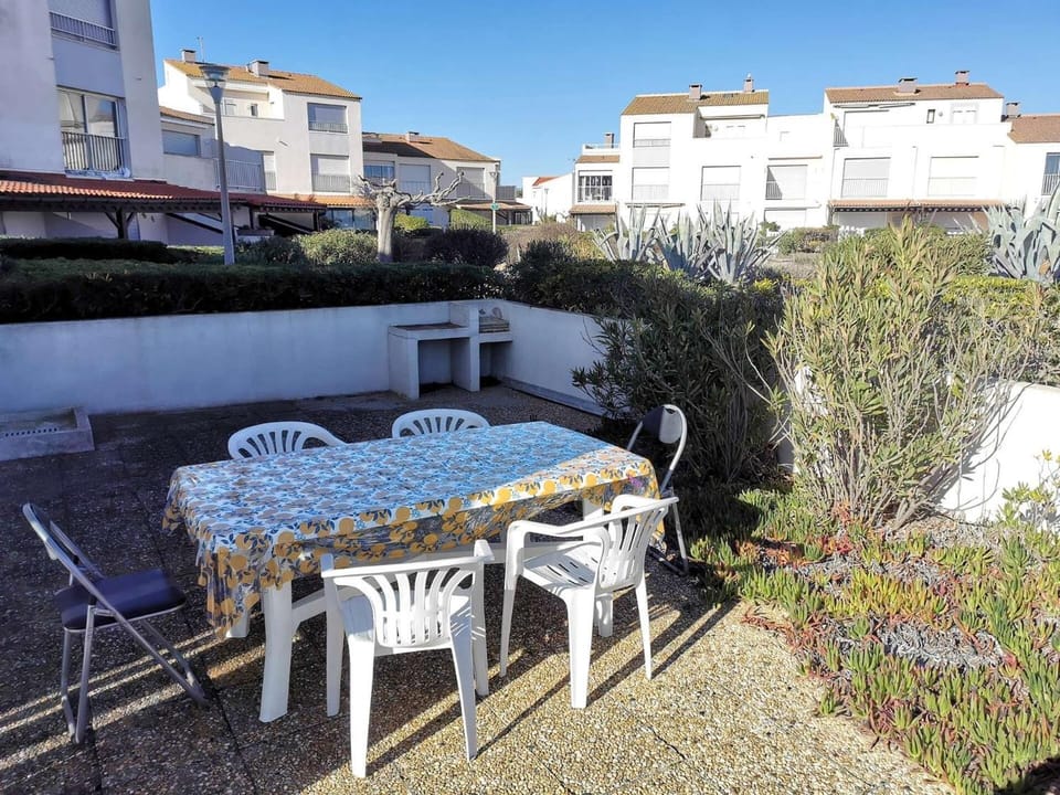 Résidence Les Aigues Marines - Appartement 3 pièces pour 7 personnes avec Wifi face à la mer à Port Leucate en rez de chaussée. réf: 1AM_102 MAE-5854 Apartment in Le Barcarès
