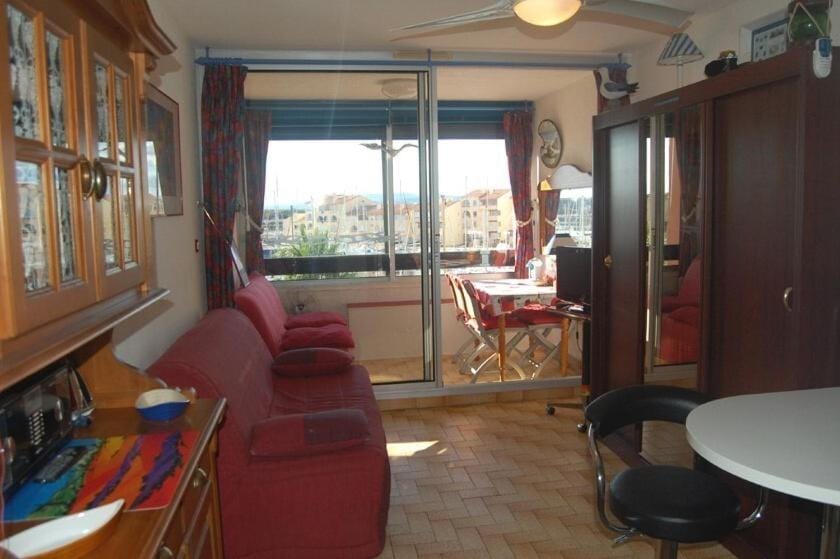 Résidence Karukera - STUDIO 2 PERSONNES 3 couchages PORT LEUCATE MAE-6424 Apartment in Leucate