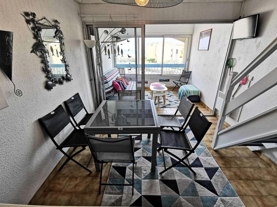Résidence Le Mykonos - APPT T2 CAB OU MEZZ 6 couchages PORT LEUCATE. Réf: 2MYK_15C MAE-7254 Apartment in Leucate